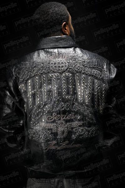Chi-Town Pelle Pelle Black Leather Jacket