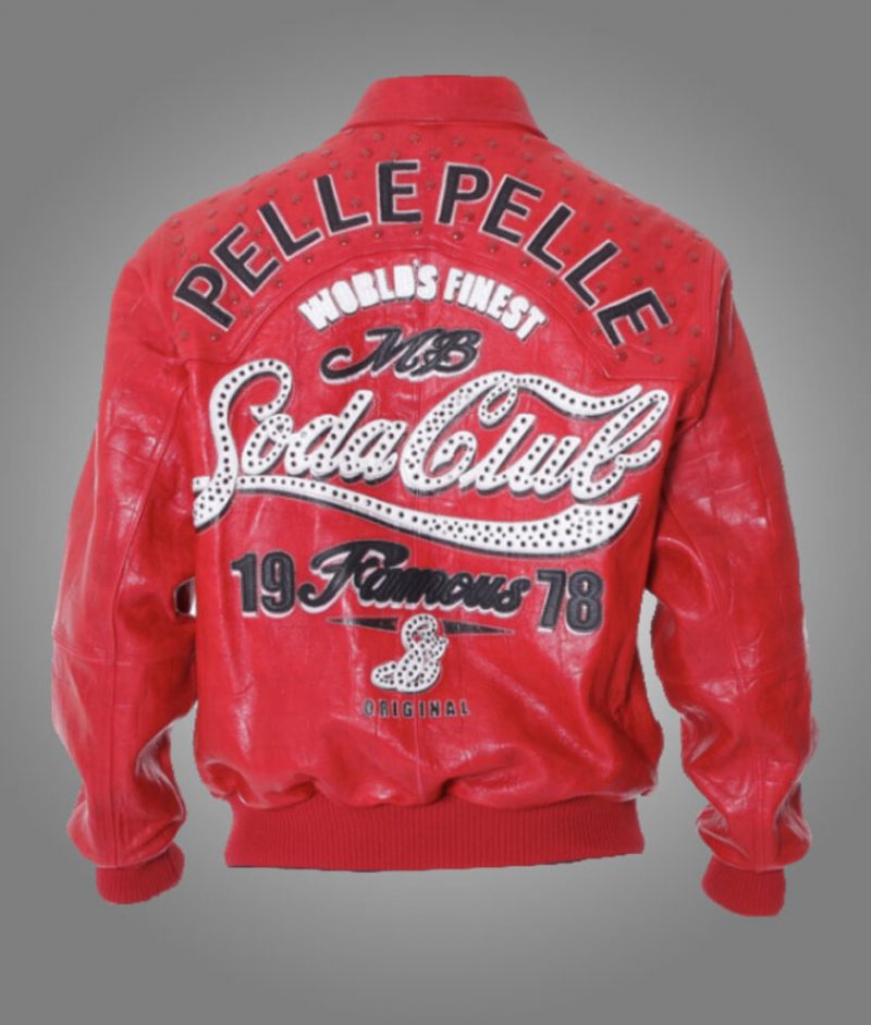 1978 Soda Club Pelle Pelle Red Jacket