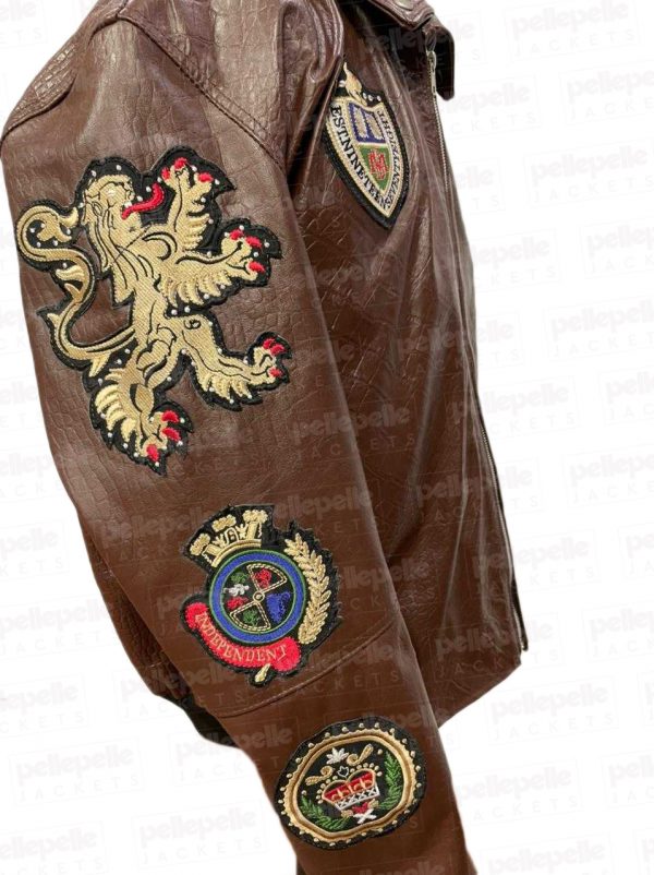 Brown Pelle Pelle 1978 Leather Jacket