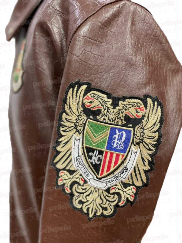 Brown Pelle Pelle 1978 Leather Jacket