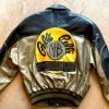 Marc Buchanan Pelle Pelle Vintage 90's Leather Varsity Jacket