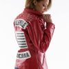 Pelle Pelle Americana Red Leather Jacket