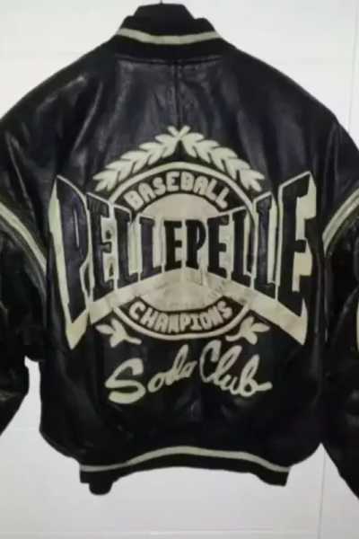 Pelle Pelle Baseball Champions Soda Club Jacket