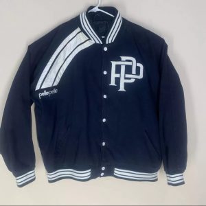 Pelle Pelle Blue Vintage Varsity Jacket