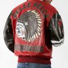 Pelle Pelle Indian Renegades Fire Red Jacket