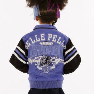 Pelle Pelle Kids Tribute Chicago Purple Jacket