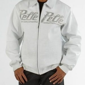 Pelle Pelle Leather Vintage White Jacket