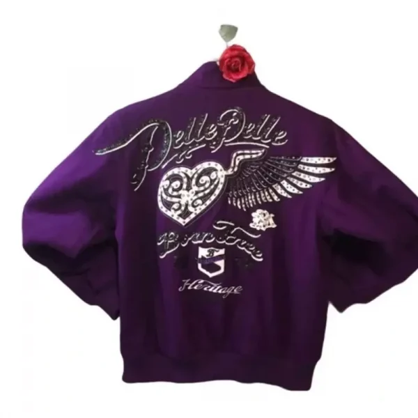 Pelle Pelle Marc Buchanan Heritage Wings Wool Leather Jacket