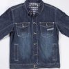 Pelle Pelle Mens Dark Blue Denim Jacket