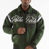 Pelle Pelle Mens Live to Win Green Jacket