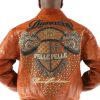 Pelle Pelle Mens Marc Buchanan Dynasty Brown Leather Jacket