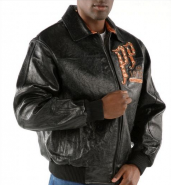 Pelle Pelle Mens Pioneer Black Leather Jacket