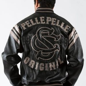 Pelle Pelle Mens The Original Black Leather Jacket