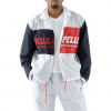 Pelle Pelle Mirror Multi-colored Tracksuit - Blue & Red