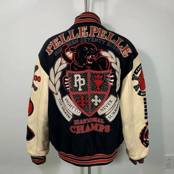 Pelle Pelle Panther Vintage Varsity Jacket