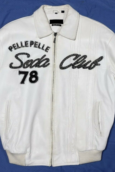 Pelle Pelle Soda Club White Jacket