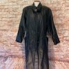 Pelle Pelle VTG Black Leather Long Coat