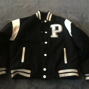 Pelle Pelle Vintage Black & White Wool Jacket