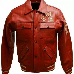 Pelle Pelle Vintage Red Leather Jacket