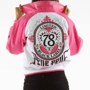 Pelle Pelle Womens Black Label Limited 78 Pink Jacket