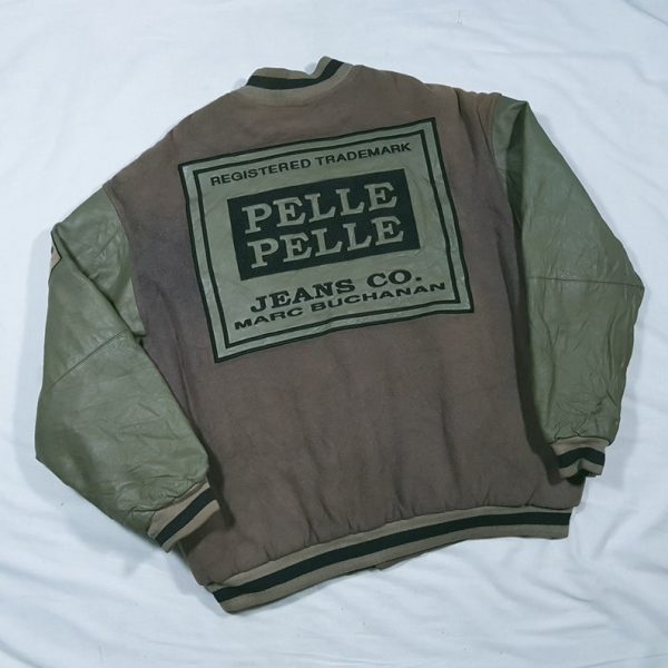 Vintage 90's Hiphop Pelle Pelle Leather Jacket