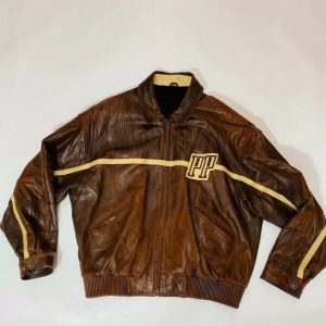 Vintage Pelle Pelle Brown Marc Buchanan Leather Jacket