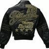 Vintage Pelle Pelle Legend 78 Black Stud Jacket