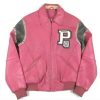 Vintage Pink Pelle Pelle Leather Jacket