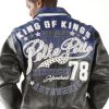 Pelle Pelle Blue Vintage King of Kings Jacket