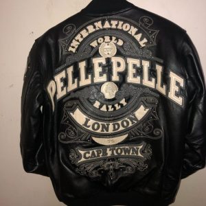 Pelle Pelle Cape Town Black Leather Jacket