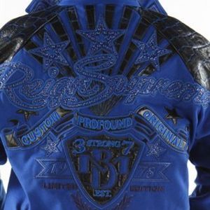 Pelle Pelle Royal Blue Reign Supreme Jacket