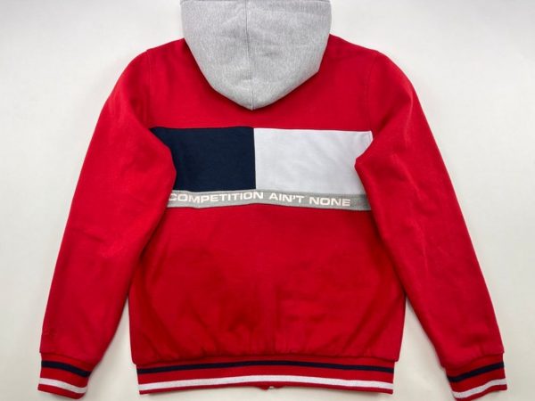 Pelle Pelle Vintage Marc Buchanan Old School Red Hoodie