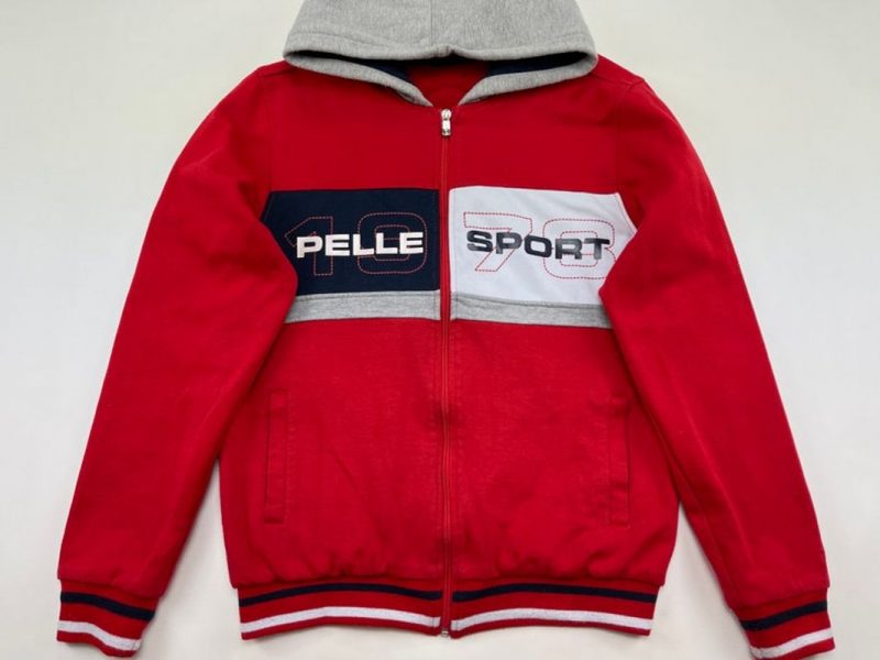 Pelle Pelle Vintage Marc Buchanan Old School Red Hoodie