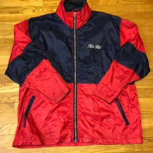 Vintage 90s Pelle Pelle Embroidered Logo Nylon Jacket