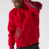 pelle pelle 35th anniversary red wool jacket 4