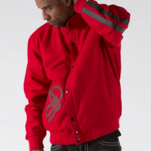 pelle pelle 35th anniversary red wool jacket 4