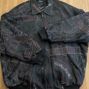 Authentic Mens Pelle Pelle Biker Liberty Leather Jacket