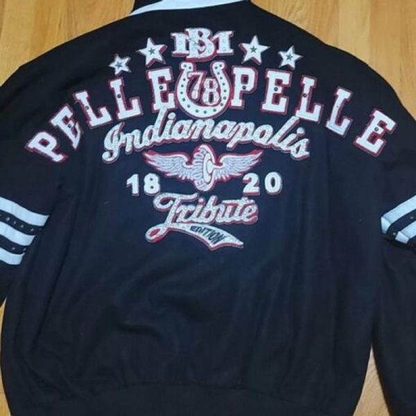 Pelle Pelle Kids Wool Blue Bomber Jacket