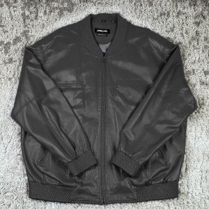 Pelle Pelle Marc Buchanan Custom Black Leather Jacket