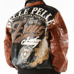 Pelle Pelle Mens 1978 Exotic Leather Jacket