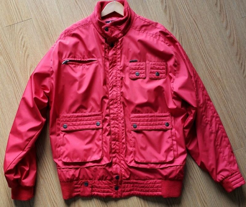Pelle Pelle Mens Bright Red Light Winter Jacket