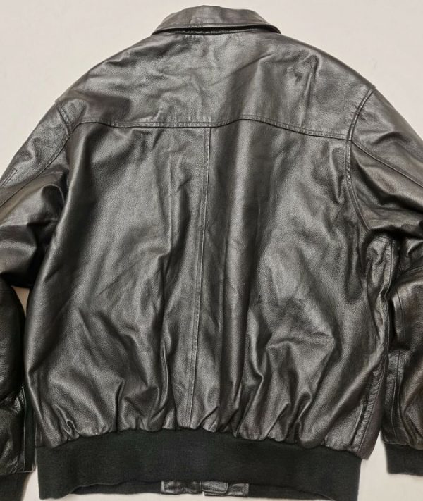 Pelle Pelle Shiny Black Leather Jacket