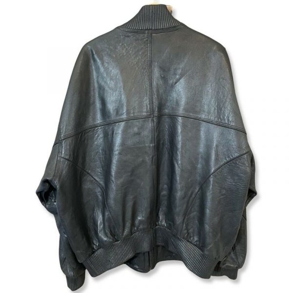 Pelle Pelle Vintage Marc Buchanan 1978 Mens Black Leather Jacket