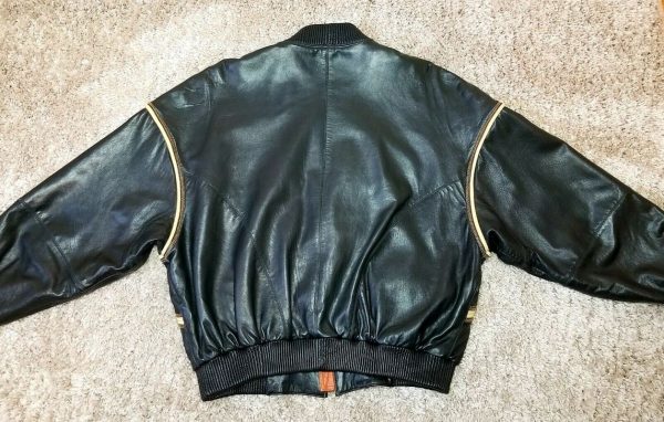 Vintage Marc Buchanan Pelle Pelle Leather Brown Jacket