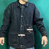 Vintage Pelle Pelle by Marc Buchanan Black Denim Jacket