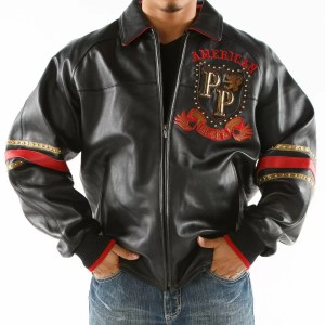 Pelle Pelle American Rebel Black Leather Jacket