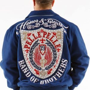 Pelle Pelle Band of Brothers Blue Jacket