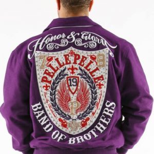 Pelle Pelle Band of Brothers Purple Jacket