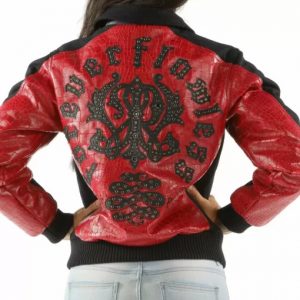 Pelle Pelle Black Red Forever Flawless Jacket