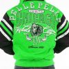 Pelle Pelle Chicago Tribute Green Varsity Jacket